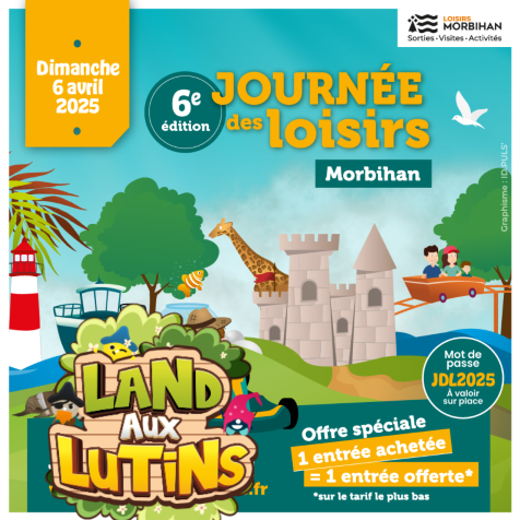 JDL2025 land aux lutins parc loisirs morbihan journee des loisirs bon plan famille